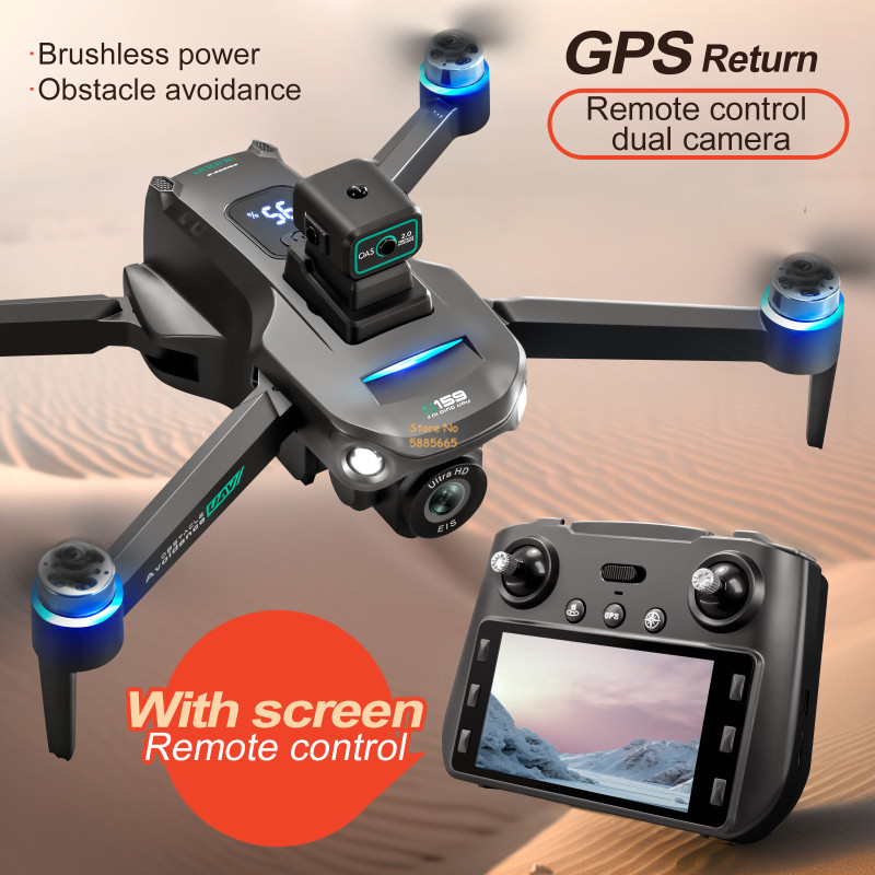 Drone Power Bank - 8K كاميرا مزدوجة 5G WIFI FPV