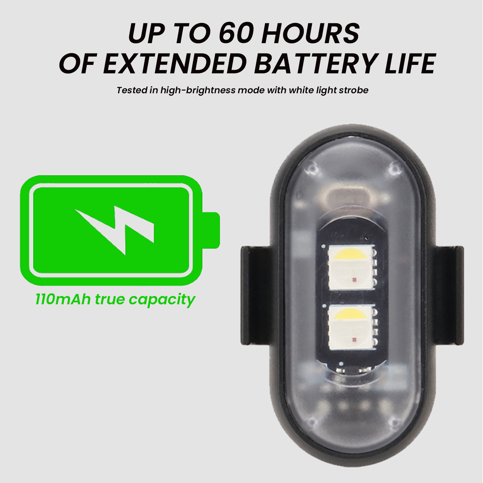 2/4/6 قطع أضواء LED لاسلكية وا - مراجعة Drone Strobe Light وسعره